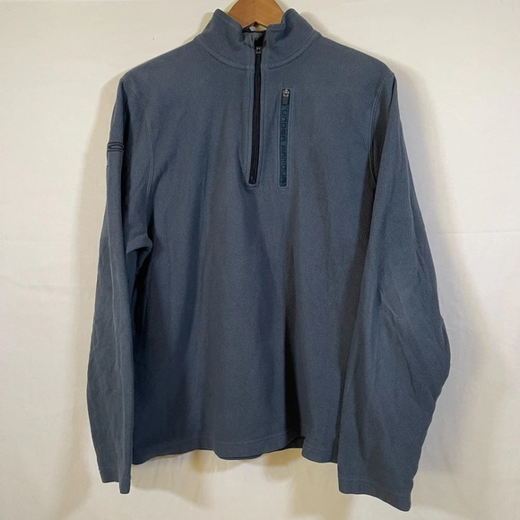 Under Armour Other - Men’s Under Armour gray 1/4 zip pullover fleece Large